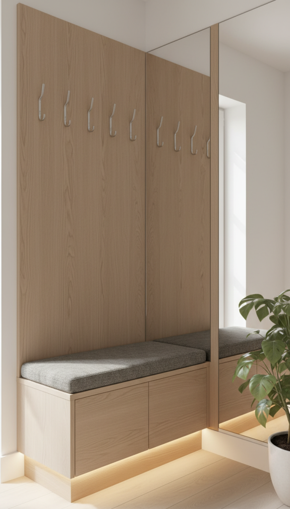 Drop Zone Bench with Under-Seat Storage