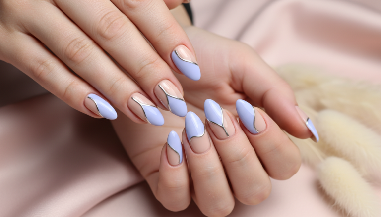 Dual-Tone Nail Art Ideas