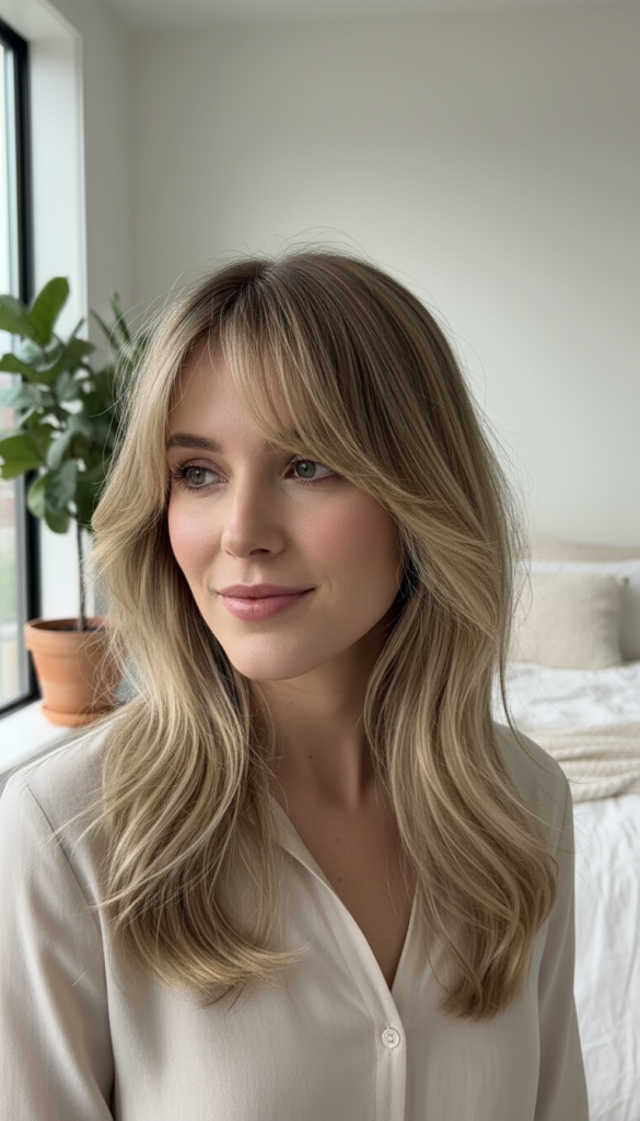 Go for Soft Curtain Bangs