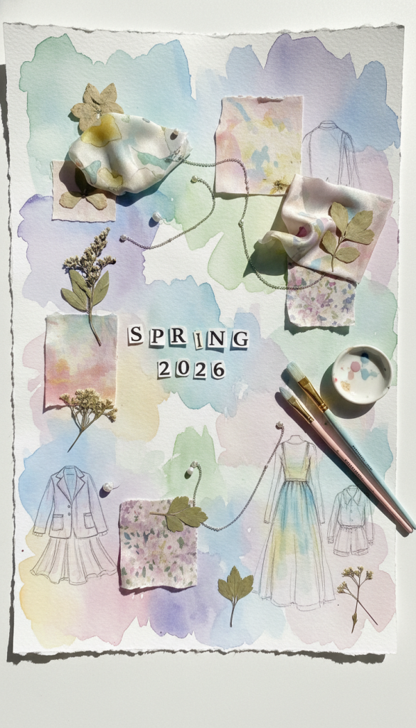 Hand-Painted Watercolor Wash