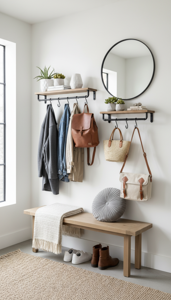 Install Hooks & Wall Rails