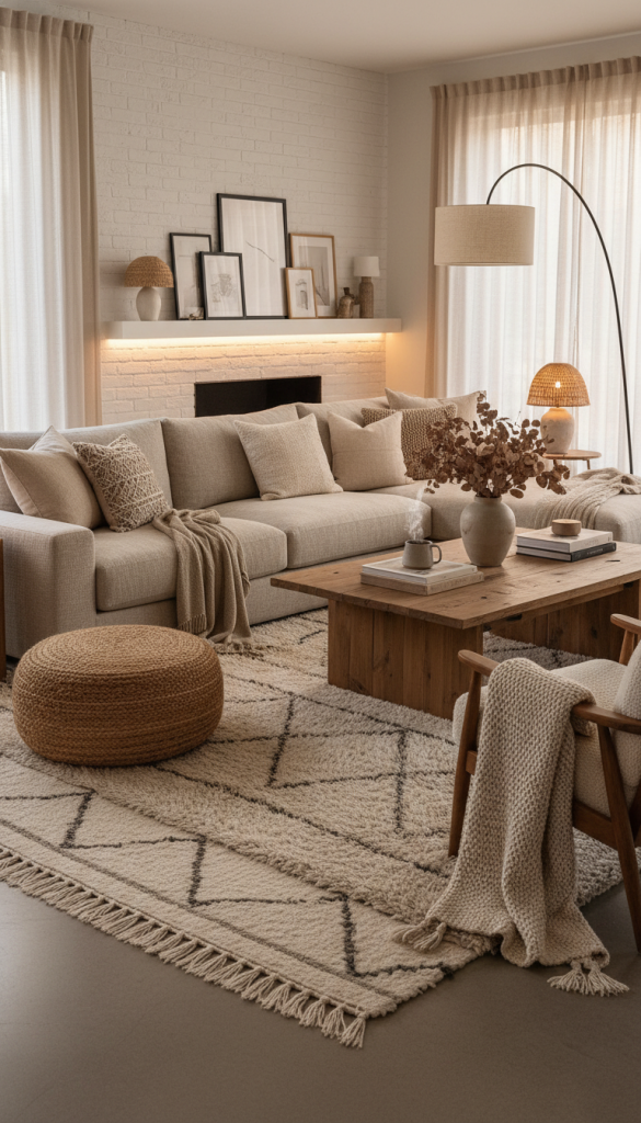 Layer Rugs for a Designer Look