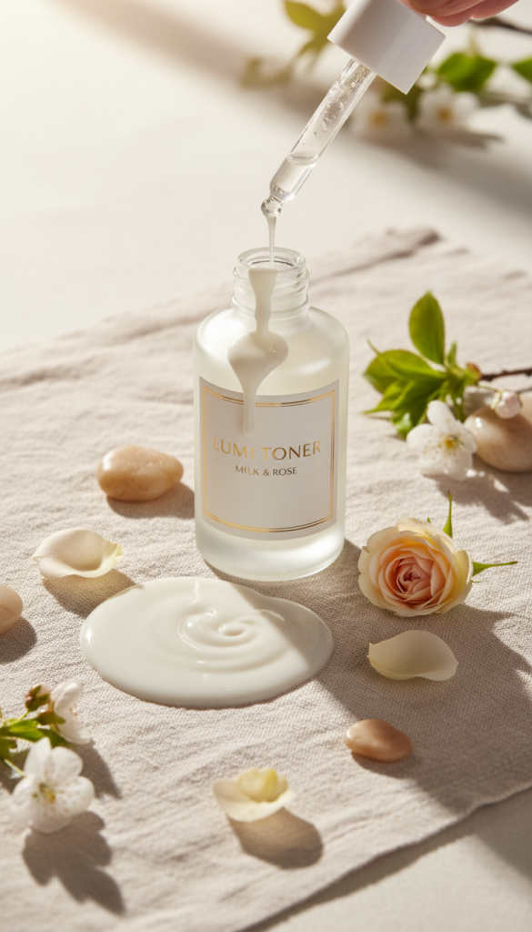 Lightweight Milky Toners