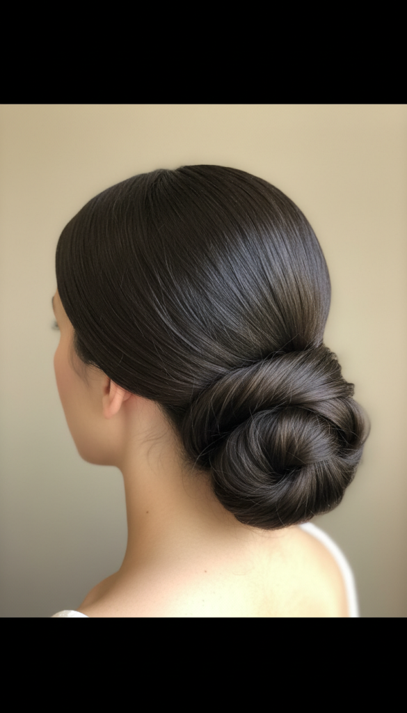 Low Twisted Chignon