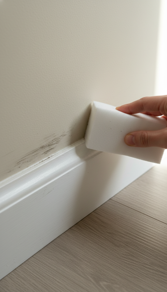 Magic Eraser Scuff Removal Hack