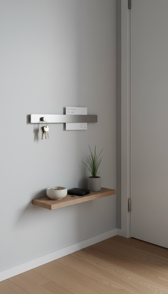 Magnetic Key and Mail Strip