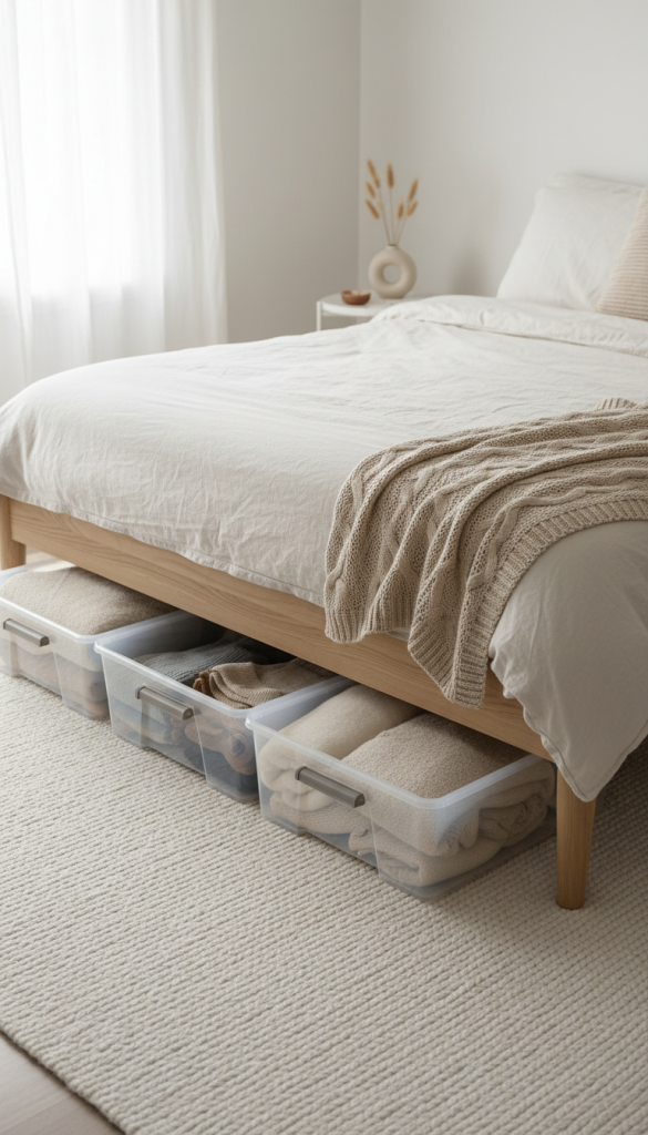 Maximize Under-Bed Storage