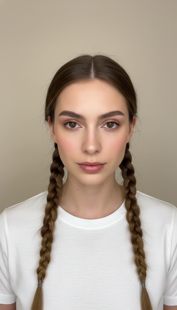 Mini Bubble Braid Pigtails