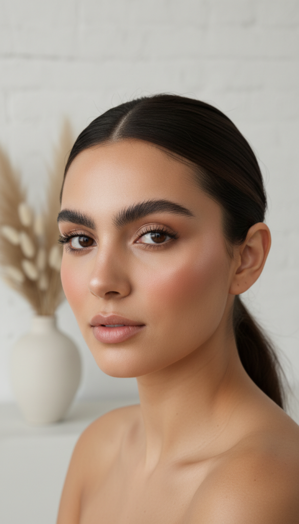 Minimal “No-Makeup” Makeup