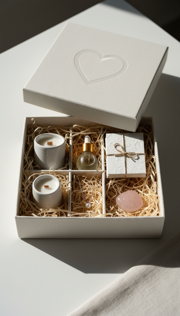 Minimalist Five Senses Valentine Box