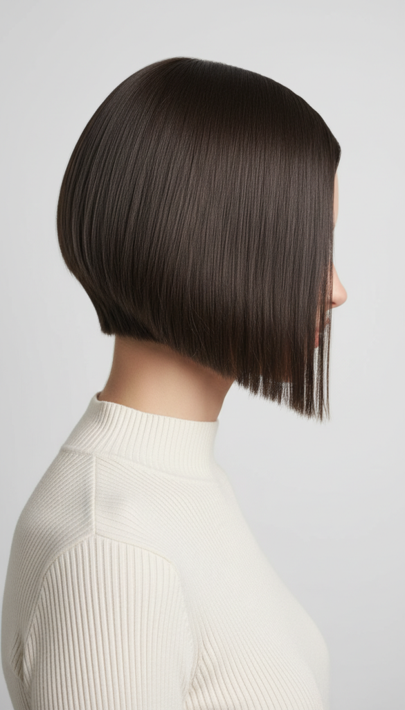 Minimalist Short Blunt Bob