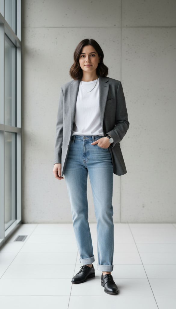 Monochrome Glacier Blue Look