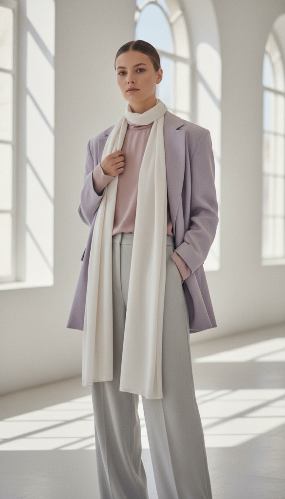 Monochrome Pastel Outfit