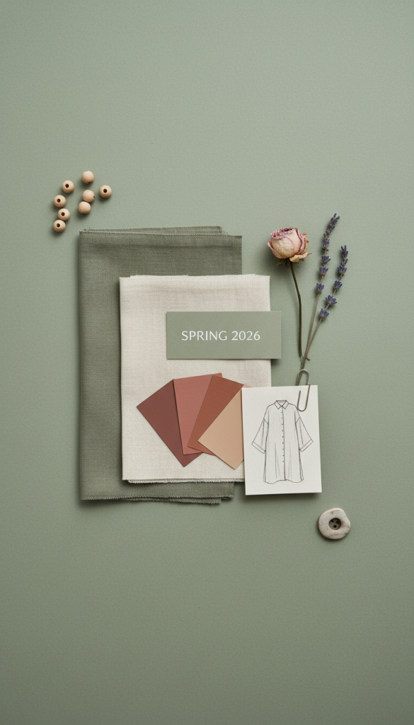 Muted Sage Green Paper