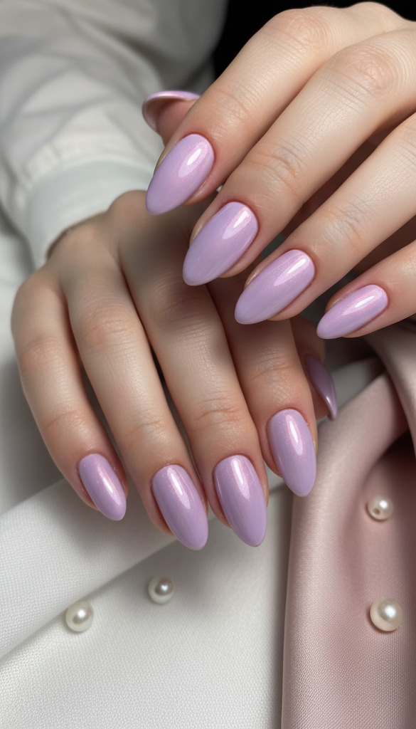 Pale Lavender Chrome Finish