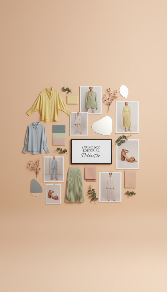 Pale Peach Studio Backdrop