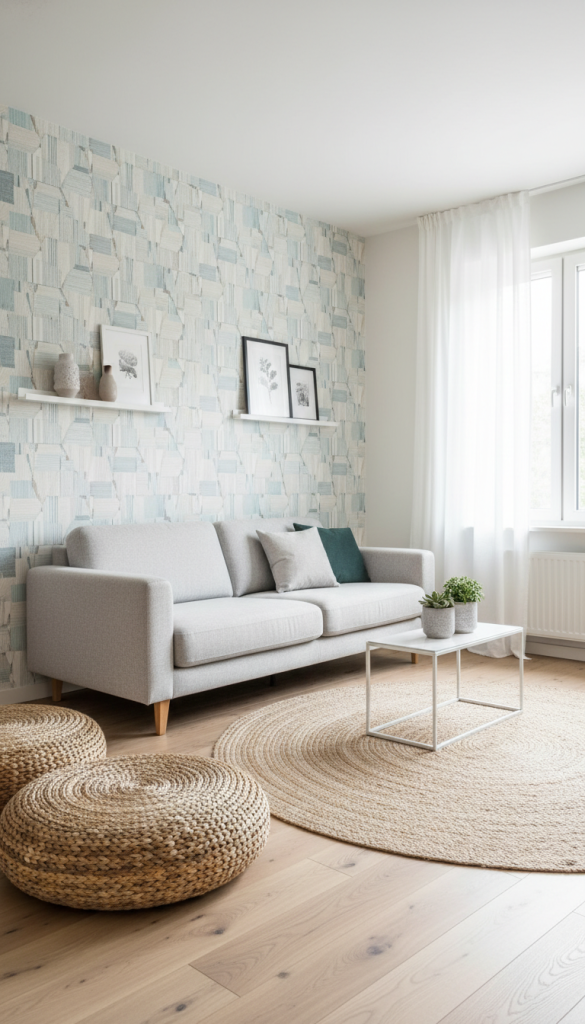 Peel-and-Stick Wallpaper Magic