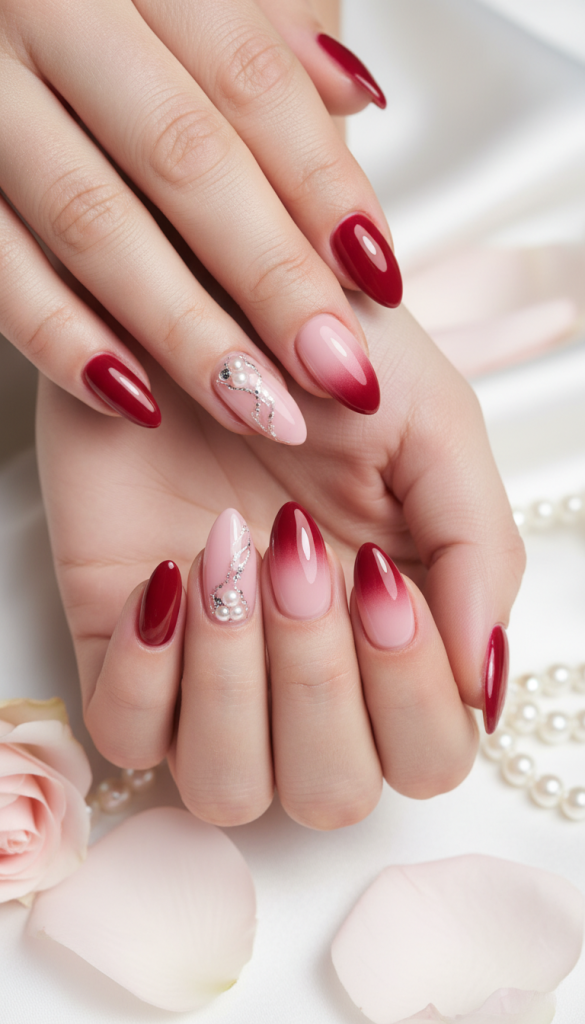 Red and Blush Balance