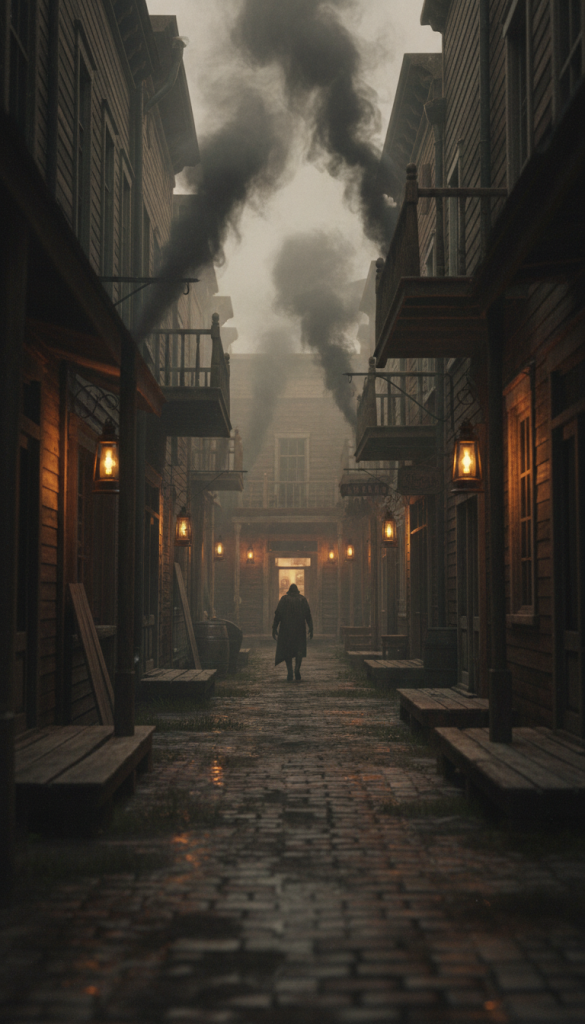 Smoke-Filled Saloon Alley