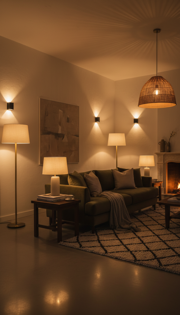 Soft, Ambient Lighting Layers