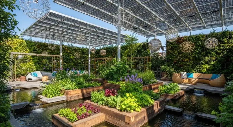 Solar Punk Garden Ideas