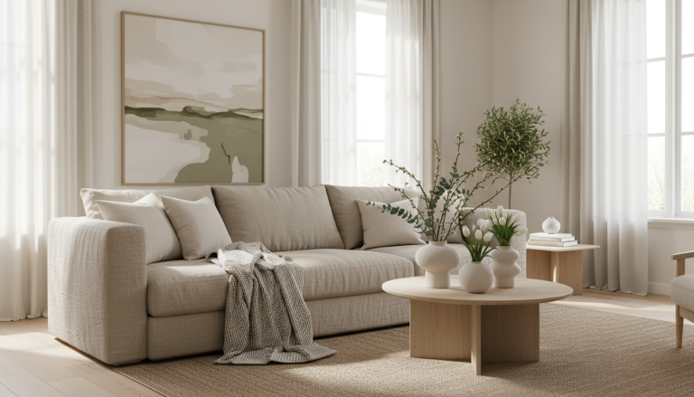 Spring Decor Ideas Using Soft Neutrals