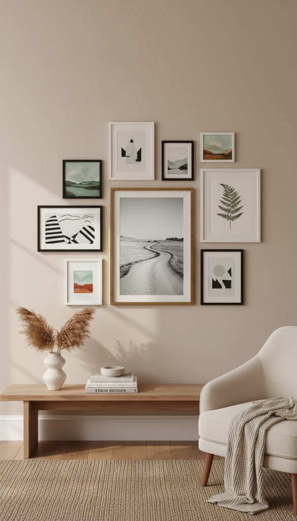 Style a Mini Gallery Wall