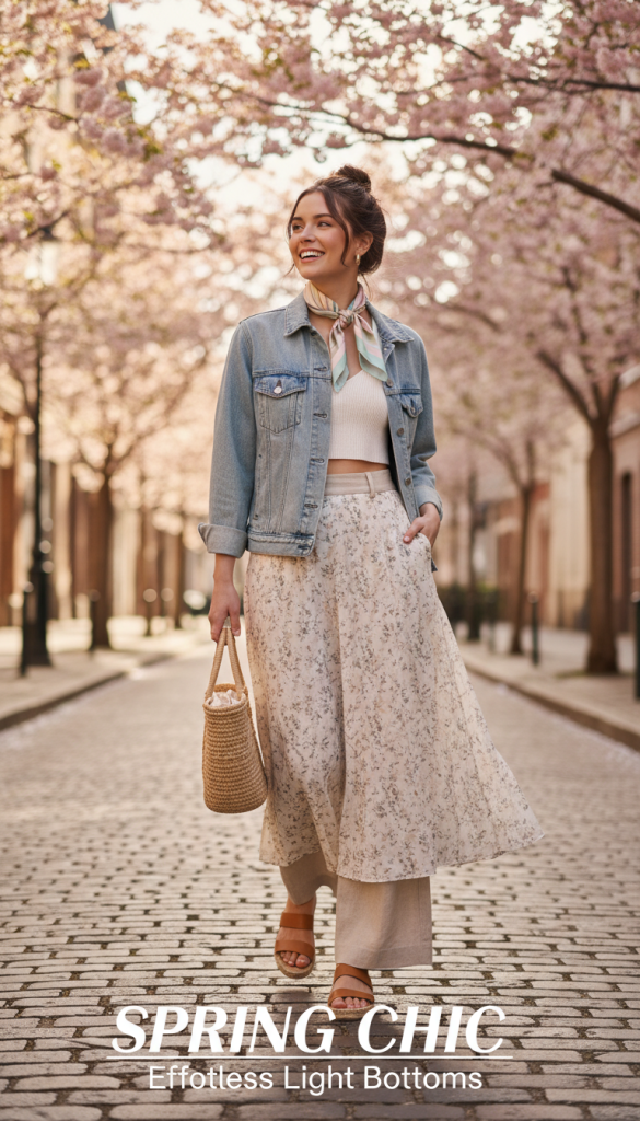 Swap Dark Bottoms for Lighter Alternatives