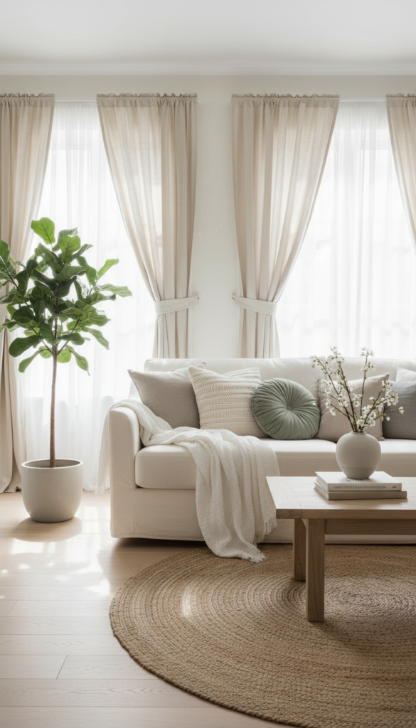 Swap Heavy Textiles for Lighter Ones