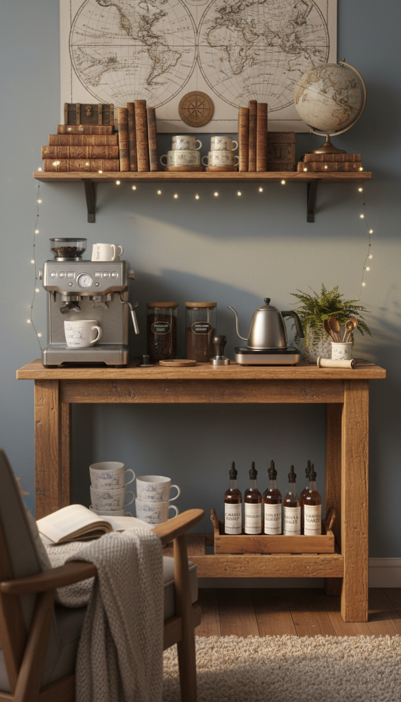 Theme-Based Coffee Station Design