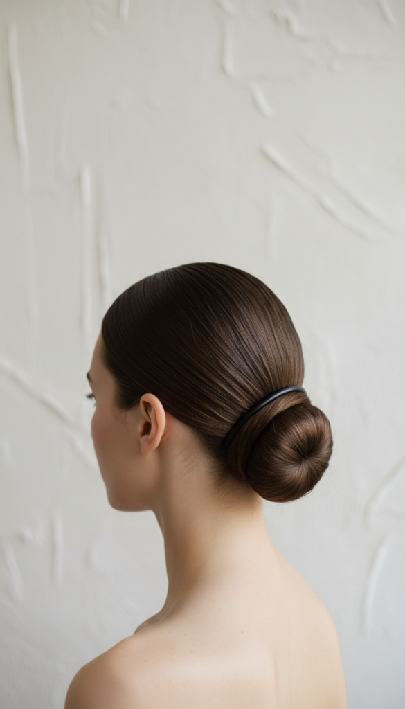 Try a Polished Low Bun