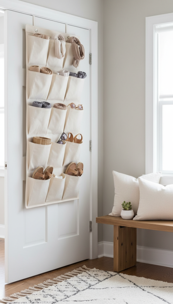 Use Over-the-Door Organizers