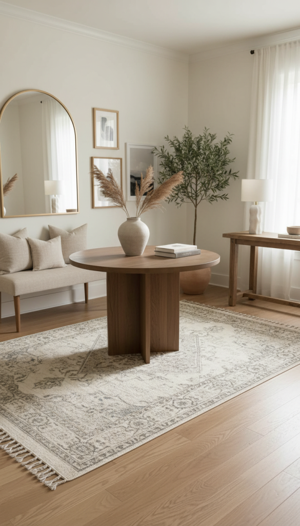 Use Rugs to Define the Space