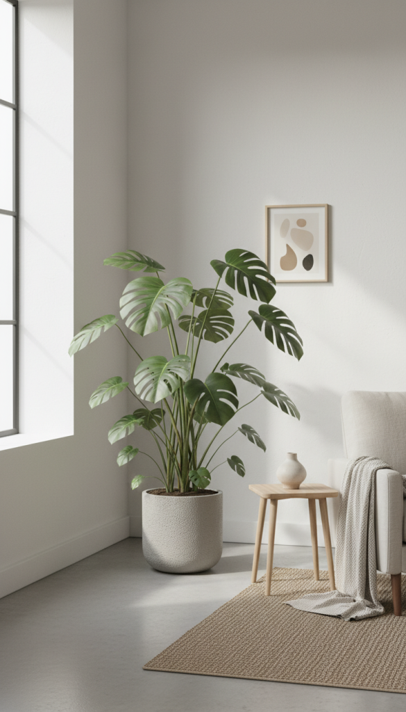 Use a Tall Plant for Instant Life