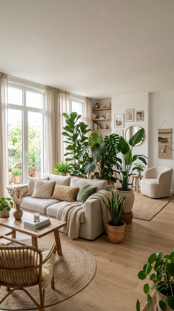 Add Plants to Gently Divide Spaces