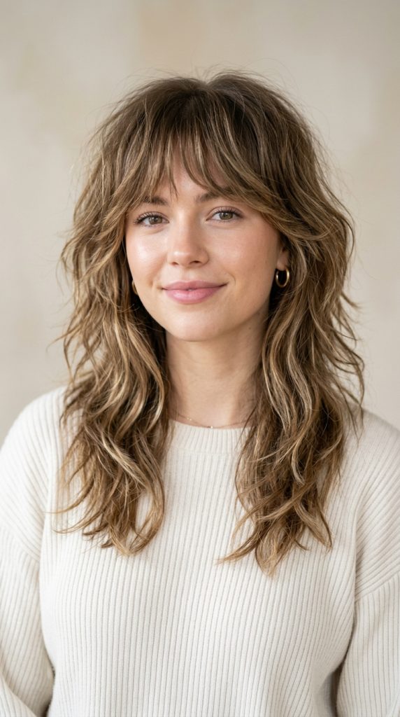 Airy Shag Cut