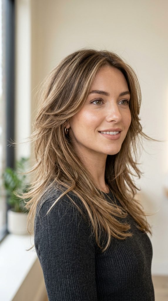 Feathered Layered Cut