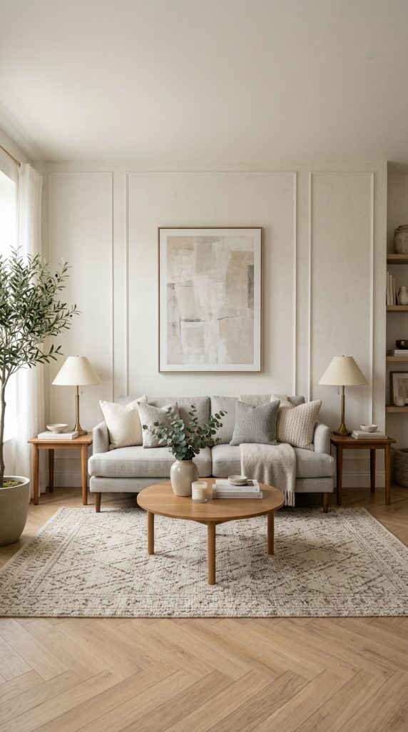 Frame a Sofa With Symmetrical Lighting