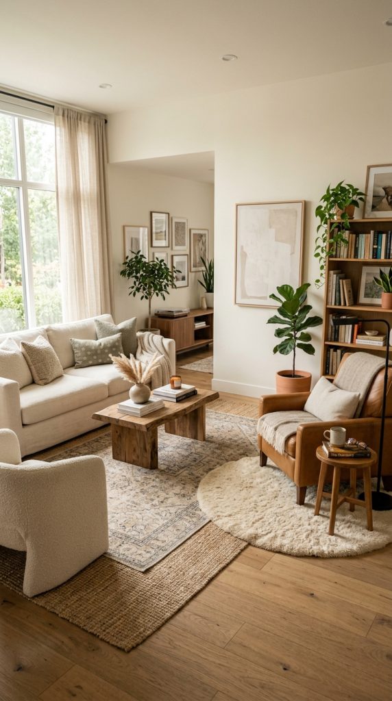 Layer Rugs for Subtle Separation