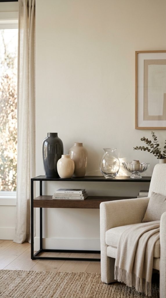 Matte Walls With Glossy Decor