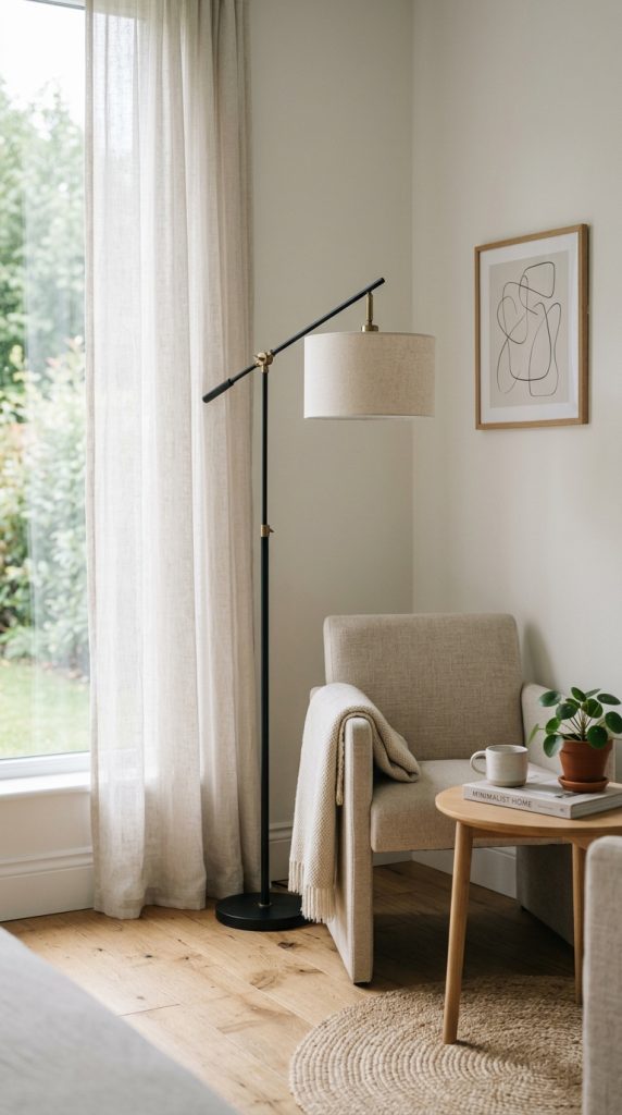 Minimal Floor Lamp Setup
