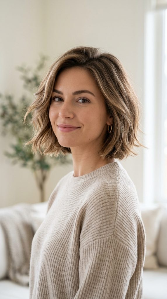 Soft Bob With Layers
