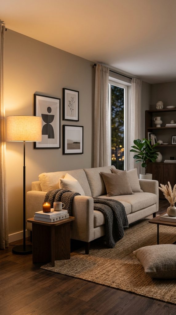 Soft Lighting With Dark Frames