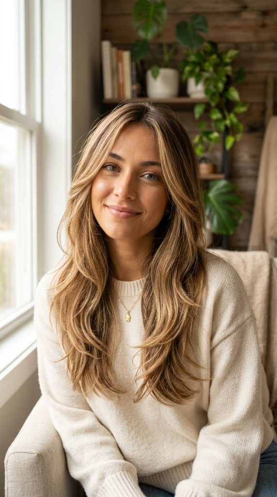 Tapered Long Haircut