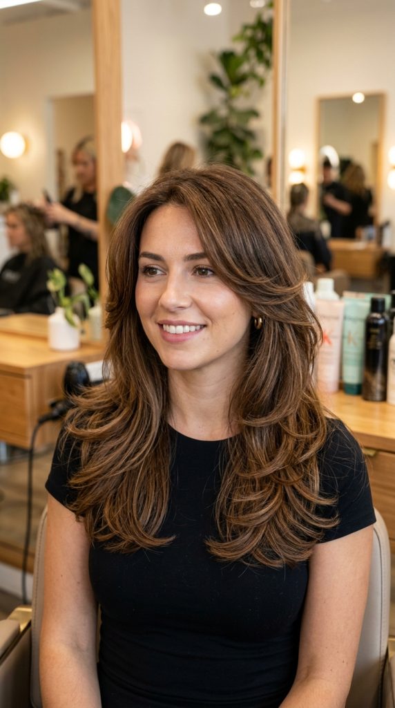 Textured Layered Blowout