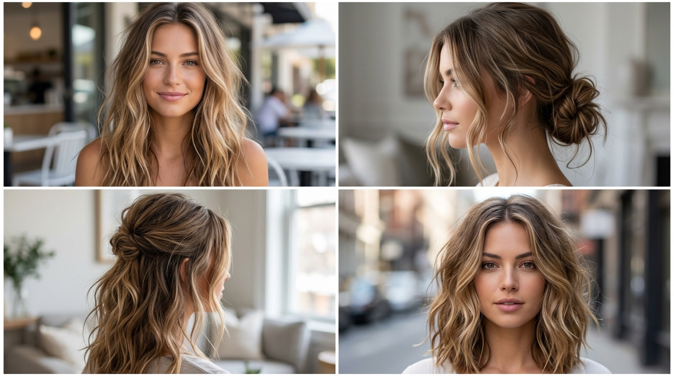 Undone Hair Styling Ideas