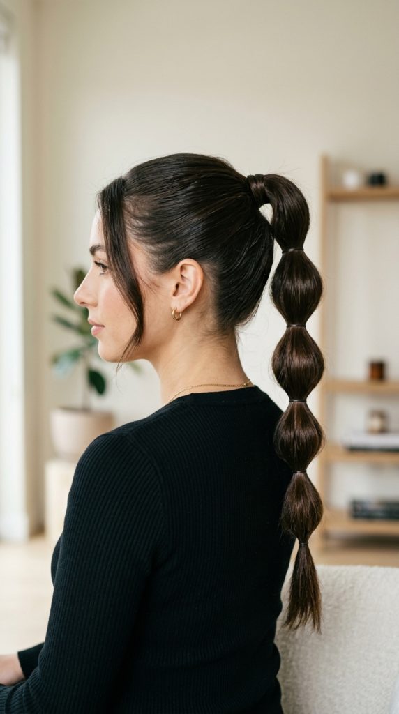 Bubble Ponytail
