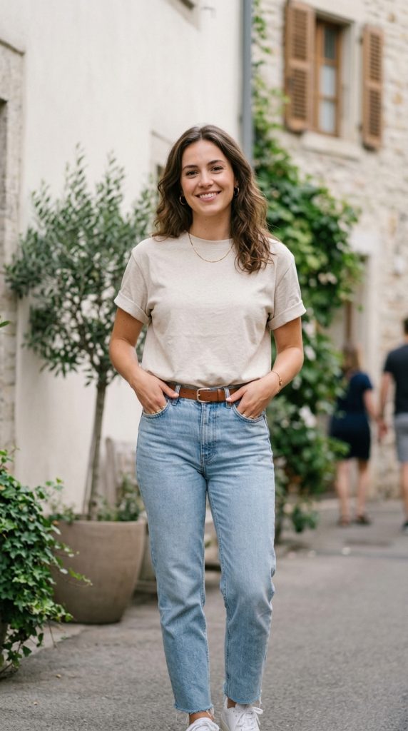 Casual T-Shirt Sleeve Roll