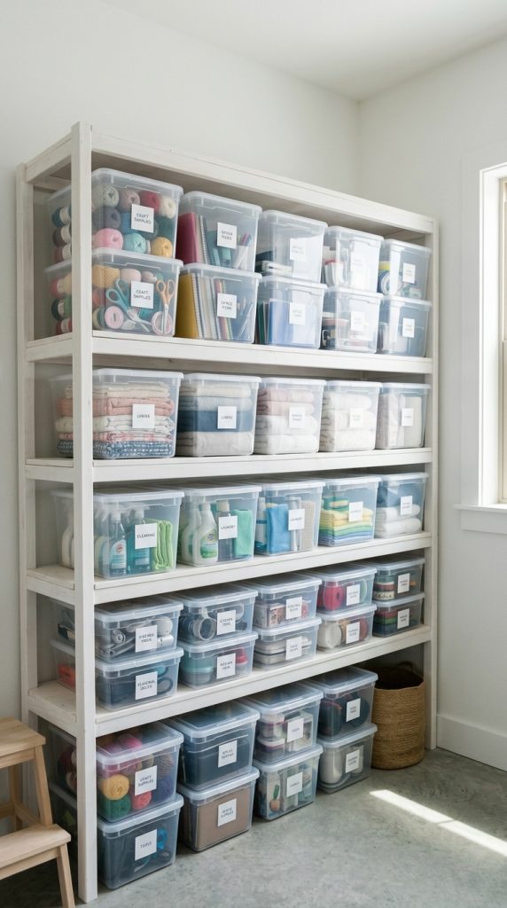 Use Clear Storage Systems