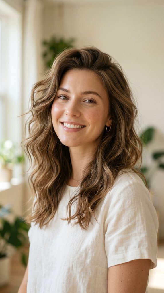 Loose Waves with Dry Shampoo
